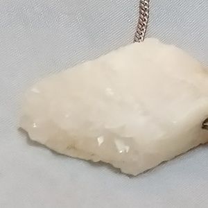 Homemade healing stone necklace